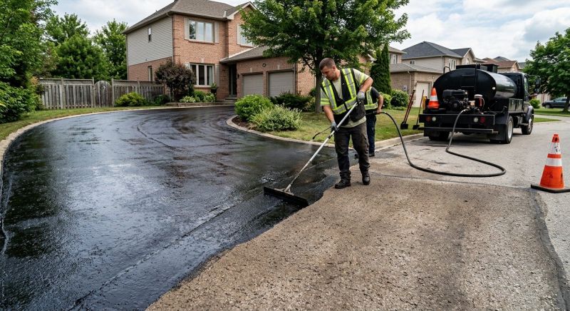 Asphalt Driveway Sealing in Sarasota, FL