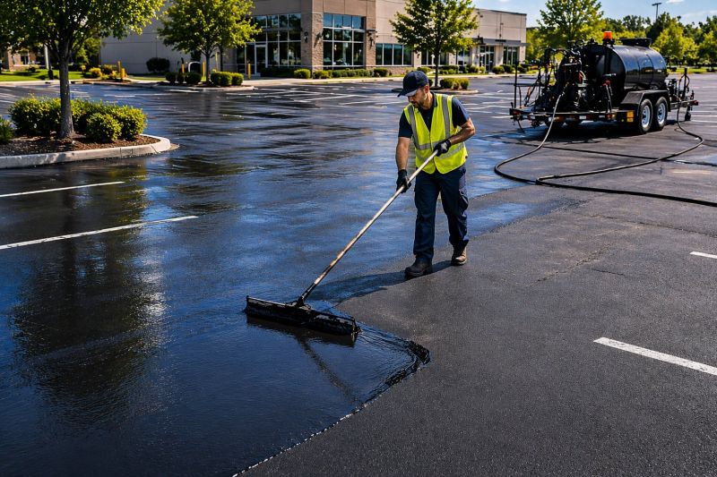 Asphalt Parking Lot Sealing in Sarasota, FL