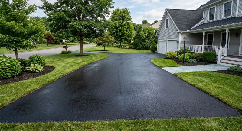 Asphalt Driveway Sealing in Columbus, OH