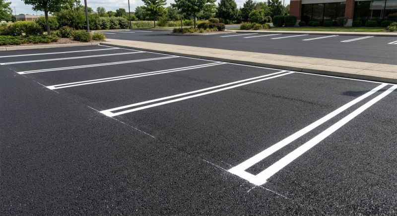 Asphalt Painting in Roswell, GA