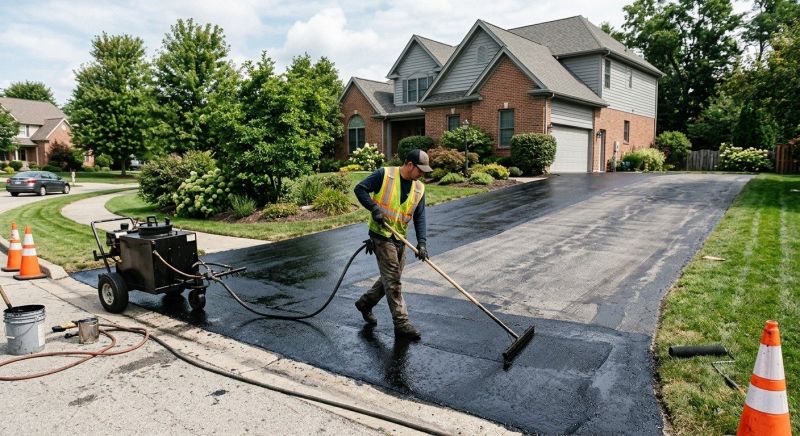 Asphalt Recoating in Columbus, OH
