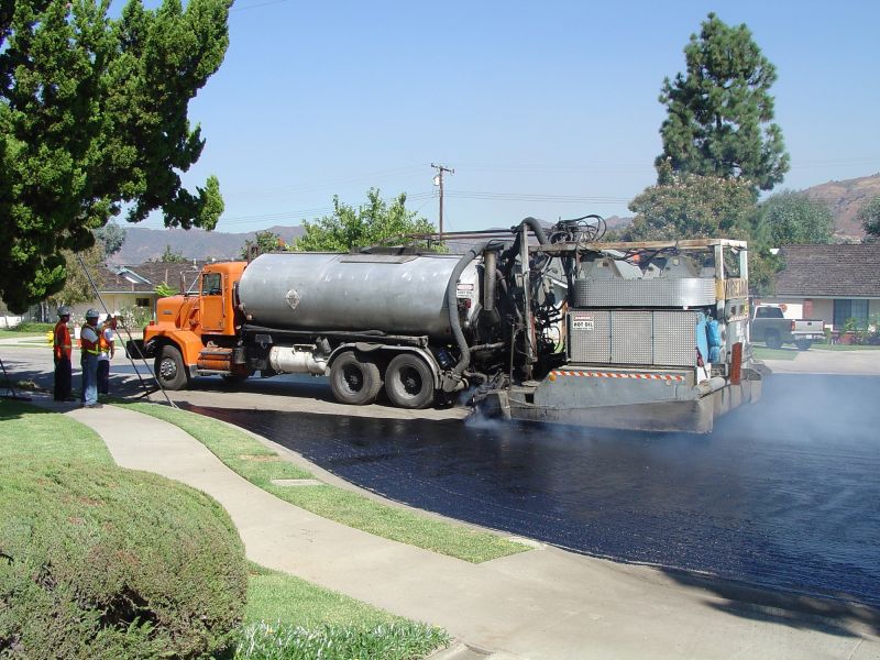 Asphalt Slurry Sealing in Greenville, SC