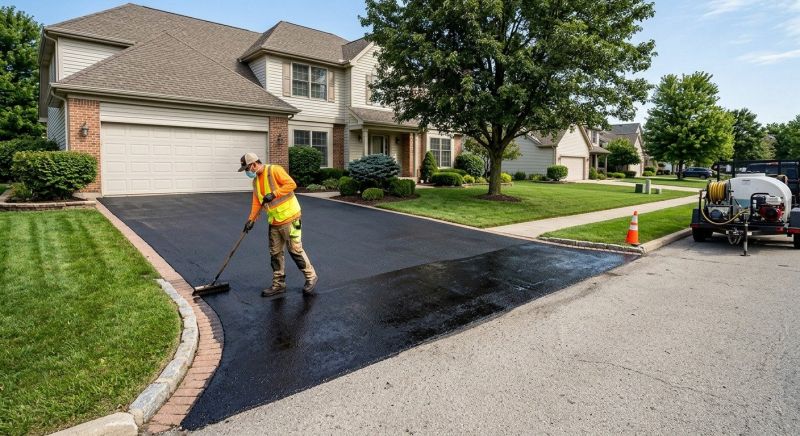 Asphalt Slurry Sealing in Columbus, OH