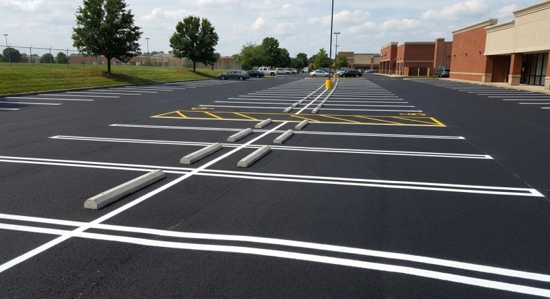 Church Parking Lot Striping in Roswell, GA