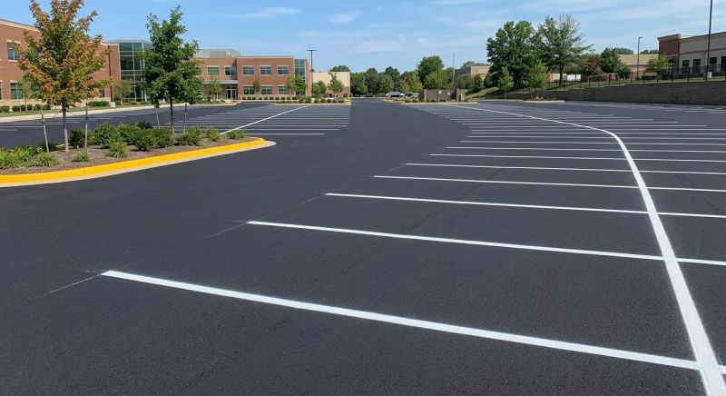 Commercial Asphalt Painting in Lawrenceville, GA