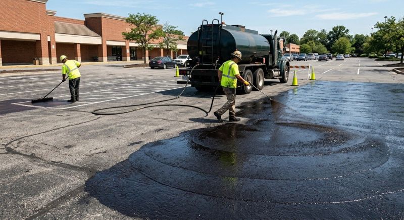 Commercial Parking Lot Sealing in Miami Dade County, FL