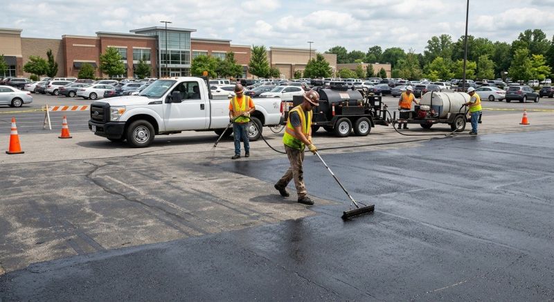 Commercial Pavement Sealing in San Antonio, TX
