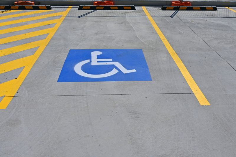 Disability Parking Marking in Suwanee, GA