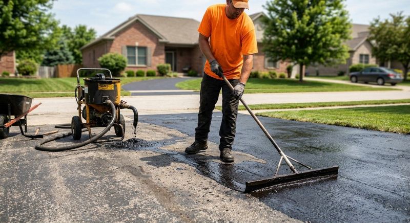 Driveway Slurry Sealing in Tampa, FL