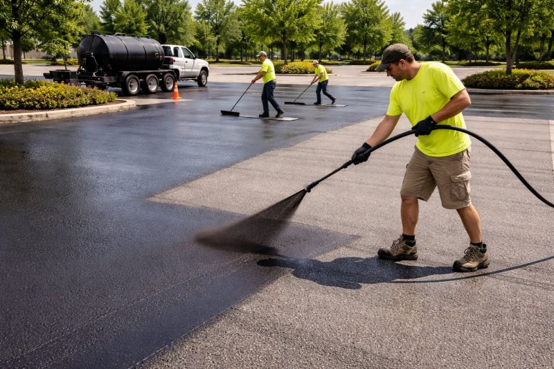 Lot Sealcoating in Columbus, OH