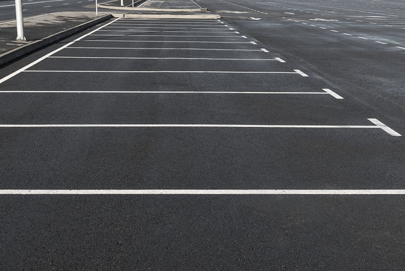 Parking Garage Striping in Roswell, GA