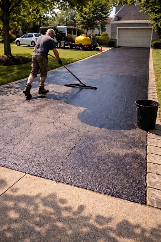 Residential Blacktop Sealing in Columbus, OH