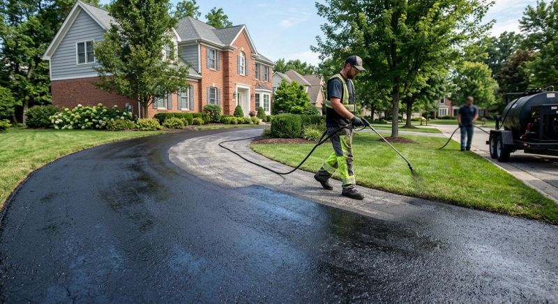 Residential Driveway Sealcoating in Fort Myers, FL